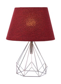 NAGAFA SHOP bruno 1 lamp Dark red silver table lamp TDRS 1 