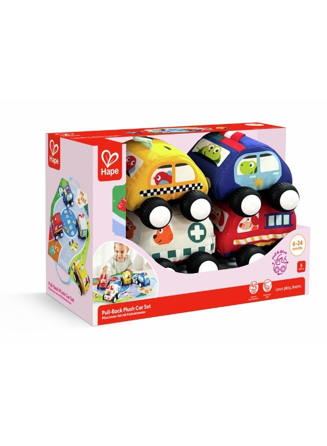 Hape مجموعة سيارات هابي القابلة للسحب (5 قطع) - Image 2