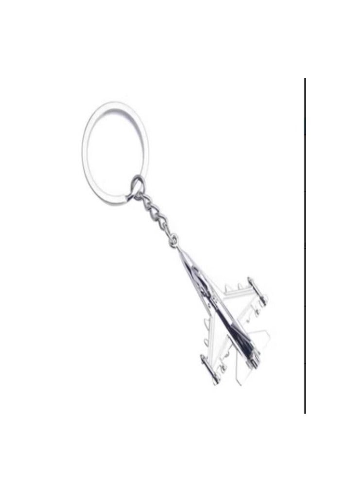 Nariele Luxury Cute Airplanehape Metal Key Chain