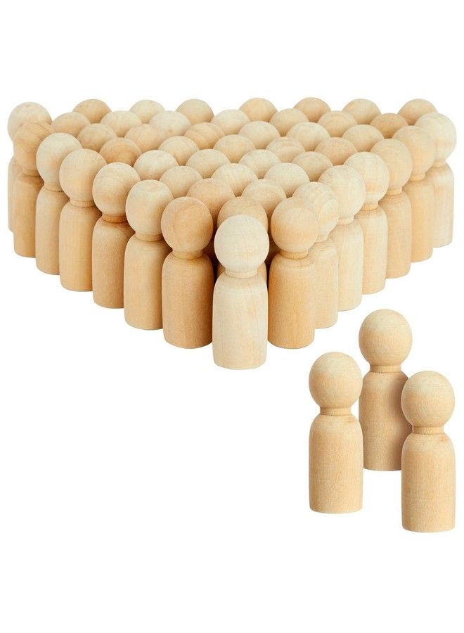 Bright Creations مجموعة دمى الخشب (2.4 بوصة 50 قطعة) - Image 2