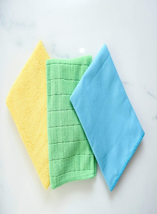 ريتز مجموعة من 3 قطع من قماش تنظيف المطبخ والحمام من الألياف الدقيقة متعدد الاستخدامات من ريتز - Image 2
