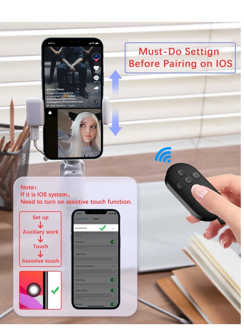 Excefore - Selfie Clicker, Camera Photo and Video Clicker for iPhone, for TIKTok & iPad Kindle Client, Support Tiktok Video Recording/Play/Pause/Give a Like - Image 1