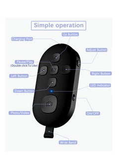 Excefore Selfie Clicker, Camera Photo and Video Clicker for iPhone, for TIKTok & iPad Kindle Client, Support Tiktok Video Recording/Play/Pause/Give a Like  - Image 3