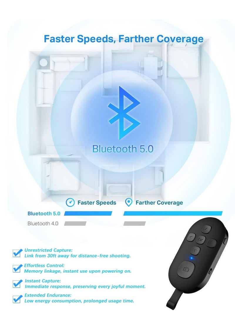 Excefore - Selfie Clicker, Camera Photo and Video Clicker for iPhone, for TIKTok & iPad Kindle Client, Support Tiktok Video Recording/Play/Pause/Give a Like - Image 1