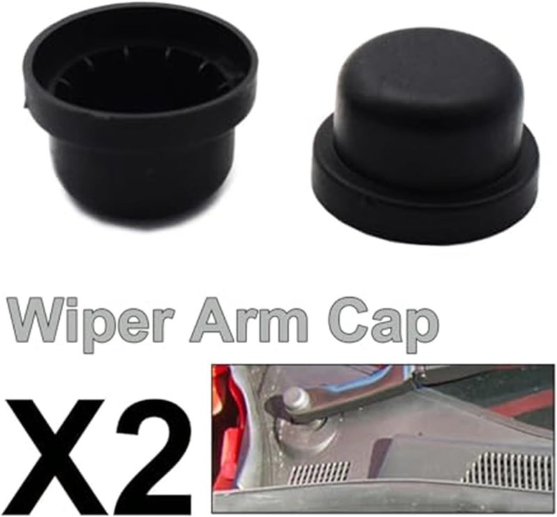 Wivplex Wiper Arm Nut Cover Caps - Image 2