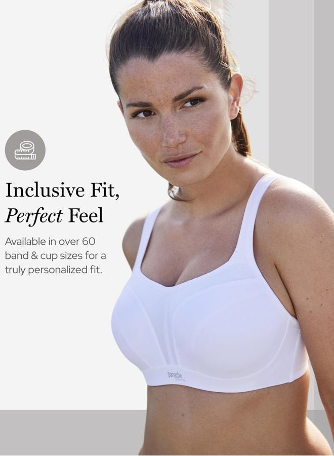 Panache Women's Underwired Sports Bra, Grey Marl, 80E - Image 3