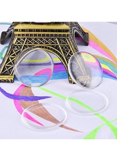 Yueton yueton Pack of 100 Clear 1" Round Craft Bottle Caps Epoxy Self Adhesive Stickers for Hair Bows, Pendants,Scrapbooks  - Image 5