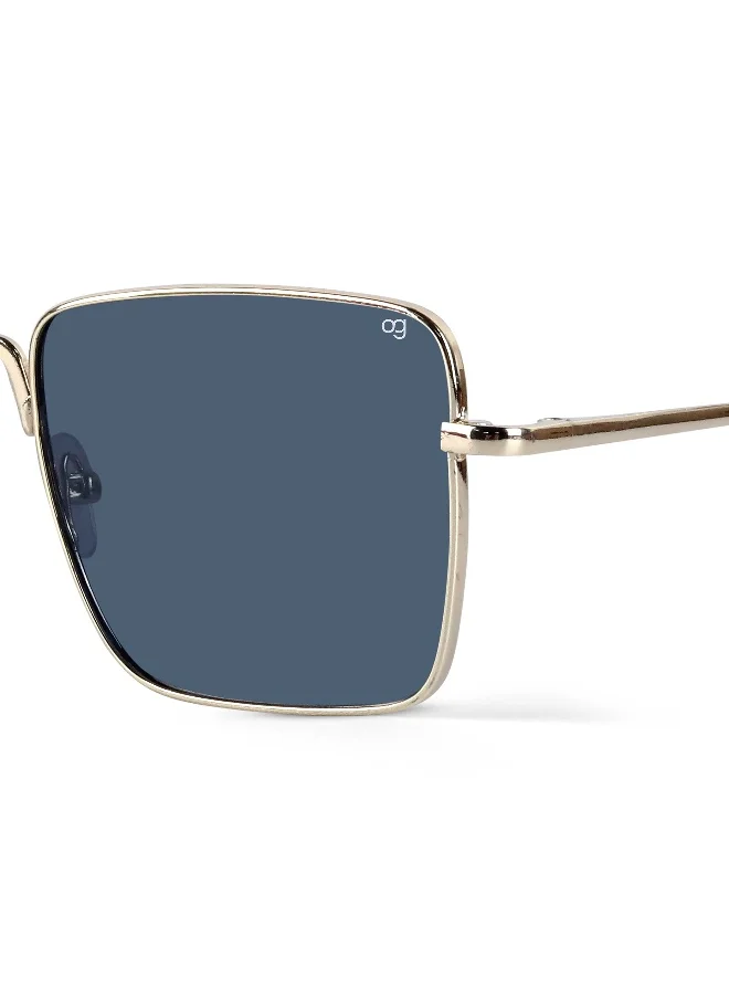 Woggles Bellatrix Golden Square Sunglasses