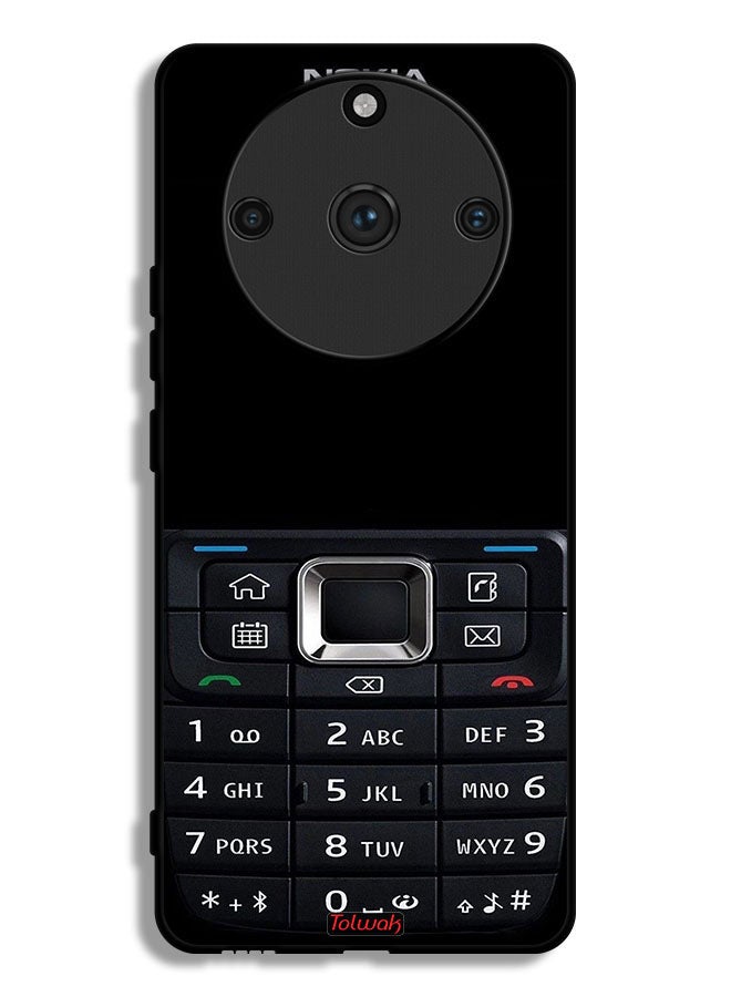 Tolwak Realme 11 Pro Protective Case Cover Old Phone Pattern - Image 1