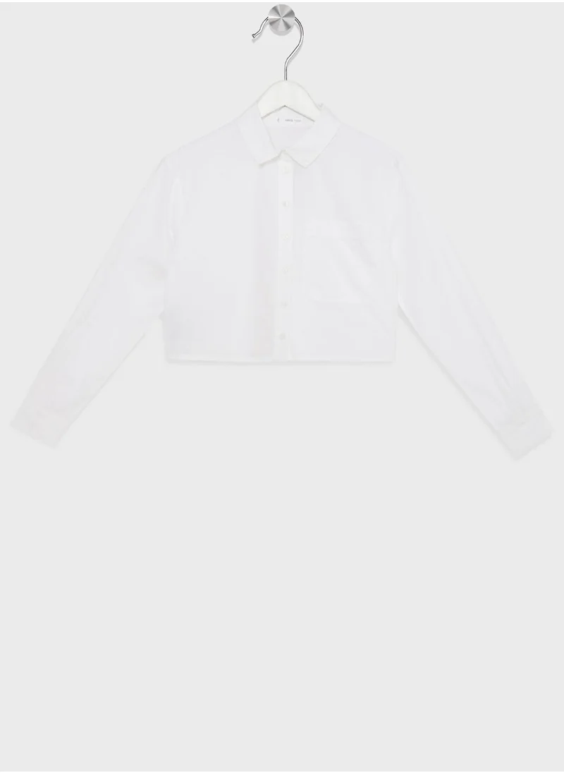 MANGO Youth Essential Shirt