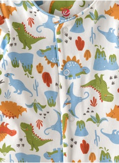 Elegant Kids Front Open Sleepsuit of Cotton for Boys, Soft and Comfortable Cotton, Perfect for Everyday Wear and Easy Diaper Changes  - Image 3
