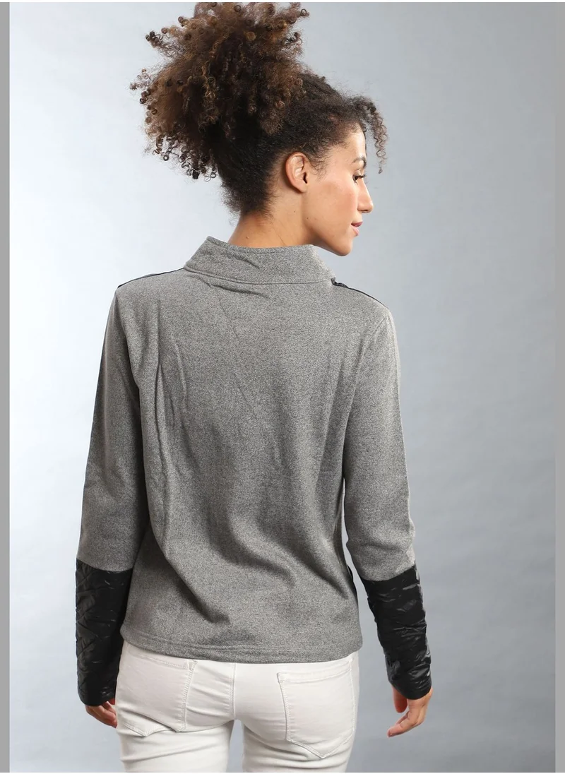Campus Sutra Stylish Color block Jacket