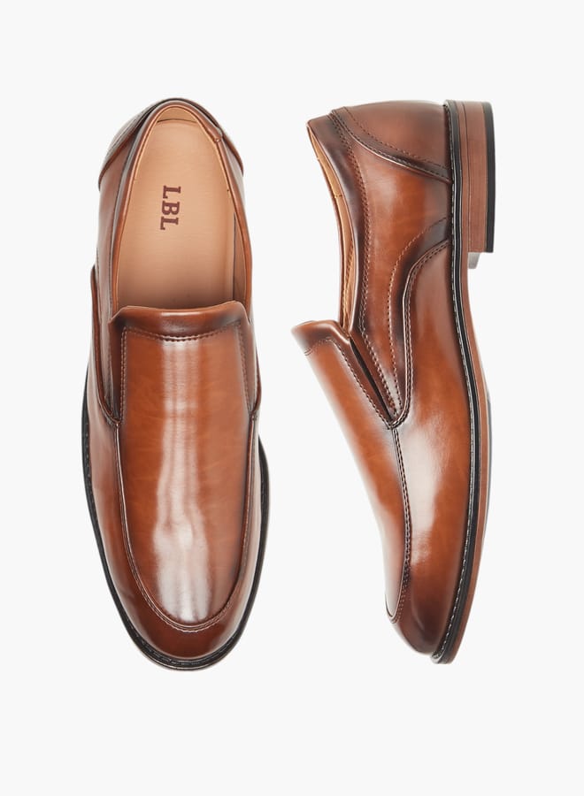 LBL by Shoexpress Mens Solid Slip-On Loafers  - Image 2