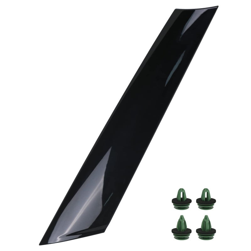 APPERFiT Windshield Post Trim APillar Cover Compatible with Mini Cooper R55 R56 R57 20072015 Windshield Side molding Replaces 51137272583