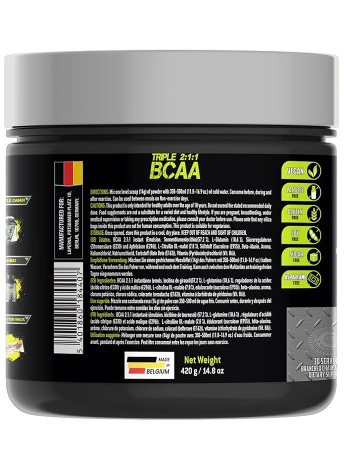 Laperva Triple BCAA Blue Razz Flavour 30 Servings  - Image 2