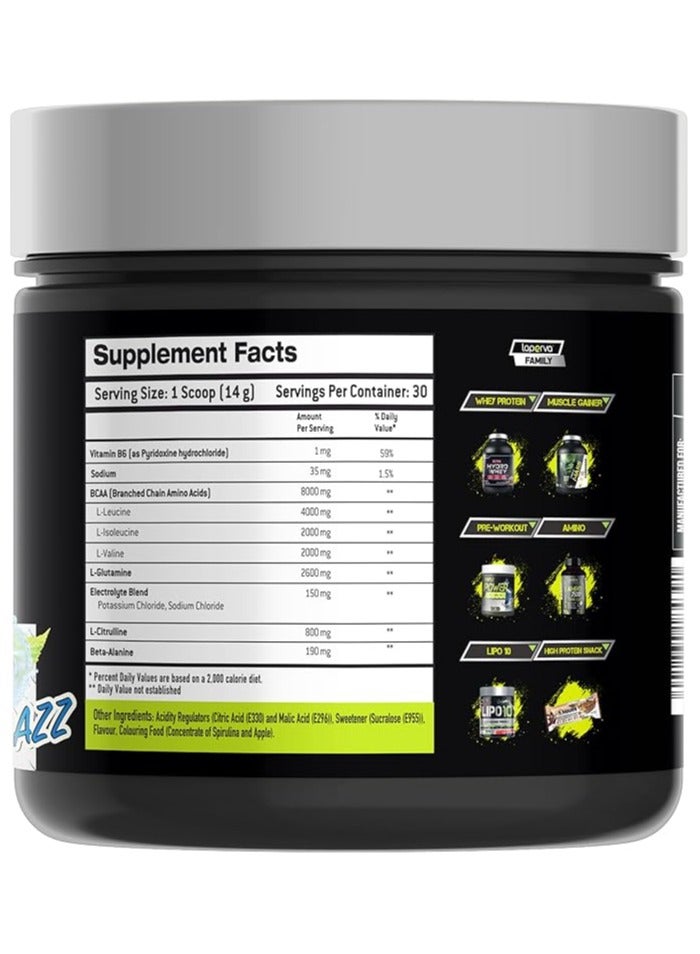 Laperva Triple BCAA Blue Razz Flavour 30 Servings  - Image 4