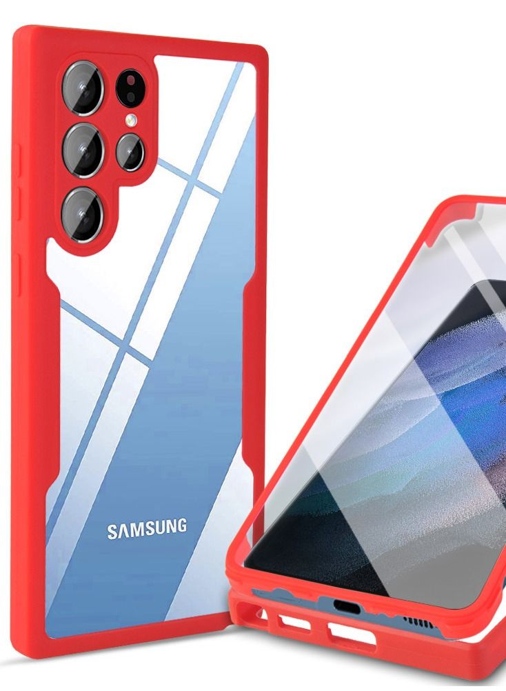 Loquat All-inclusive Samsung Mobile Phone Case Film One Acrylic Transparent Case