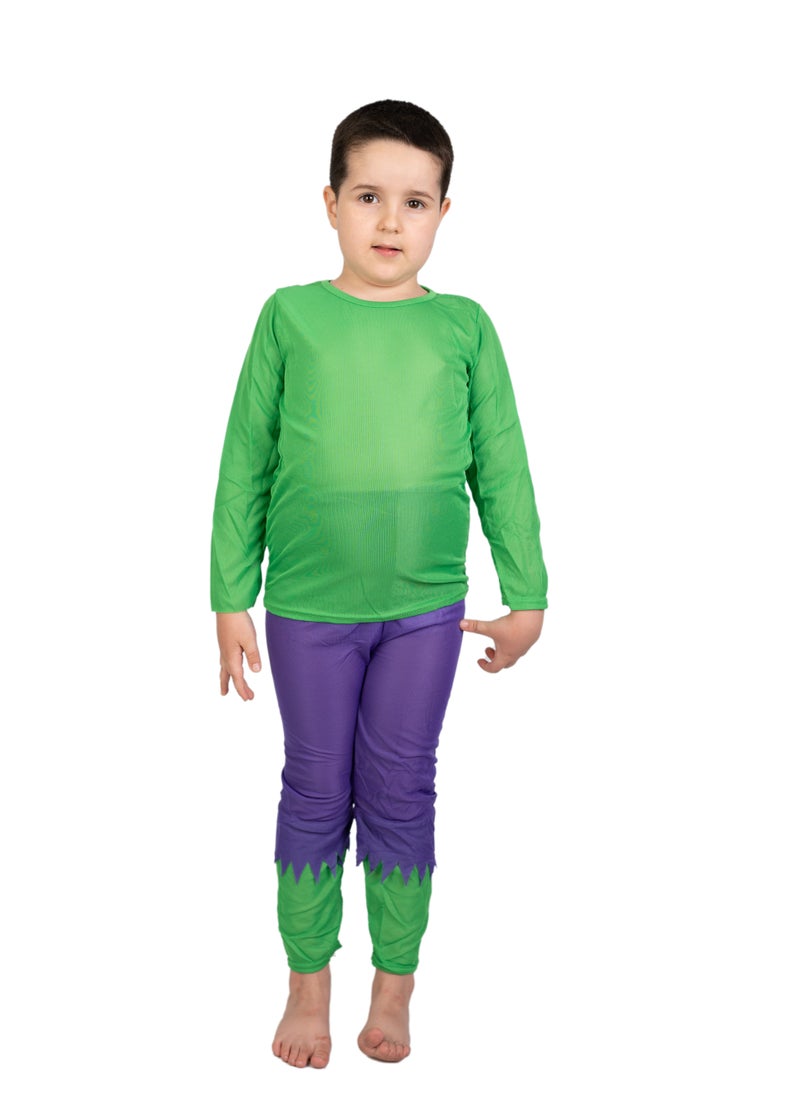 D'Daniela Marvel Hulk Bodysuit Without Muscle for kids  - Image 3
