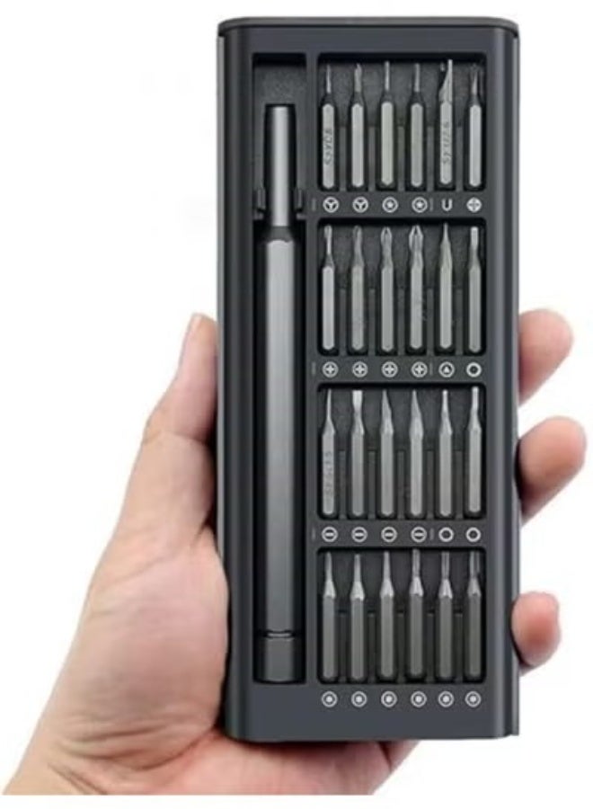 24 in 1 Premium Precision Screwdriver Set, Mini Magnetic Tool Kit for Electronics, Cell Phones, Laptops - Image 1