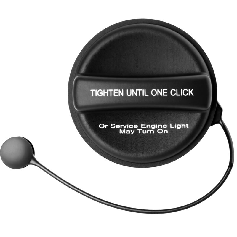 ROVIKE GT360 Gas Cap, Fuel Cap For Chevy GMC Cadillac - Silverado Express Savana Sierra 1500 2500 3500 4500 Suburban Tahoe Yukon Escalade ESV 2012 2013 2014 2015 2016 2017 2018 2019 2020 2021, Black - Image 3