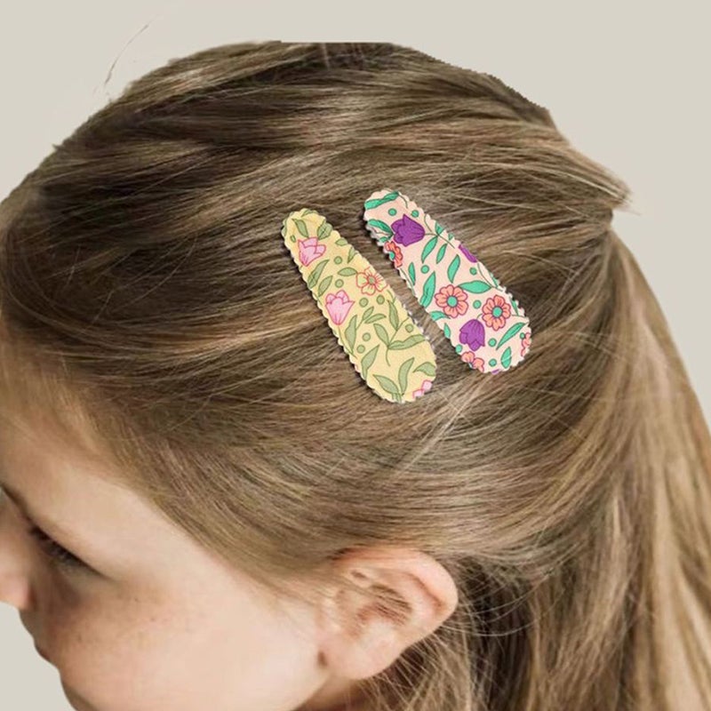 🧸 مشابك شعر قماشية بتصميم عتيق وأنيق - Image 2