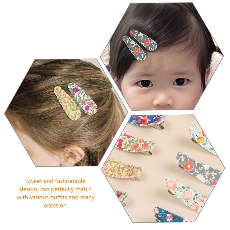 🧸 مشابك شعر قماشية بتصميم عتيق وأنيق - Image 4
