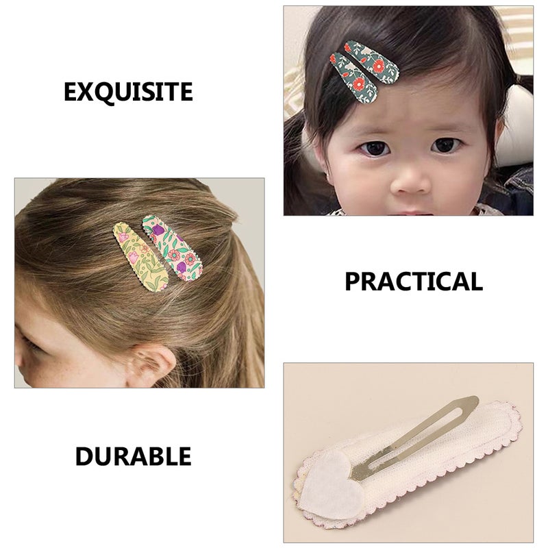 🧸 مشابك شعر قماشية بتصميم عتيق وأنيق - Image 3