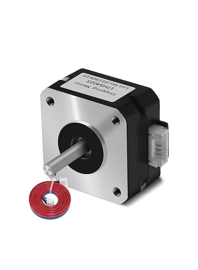 محرك Nema17 السائر 3 قطع مع كابلات دوبونت لأجزاء طارد الطابعة ثلاثية الأبعاد 12 فولت 24 فولت - Image 1