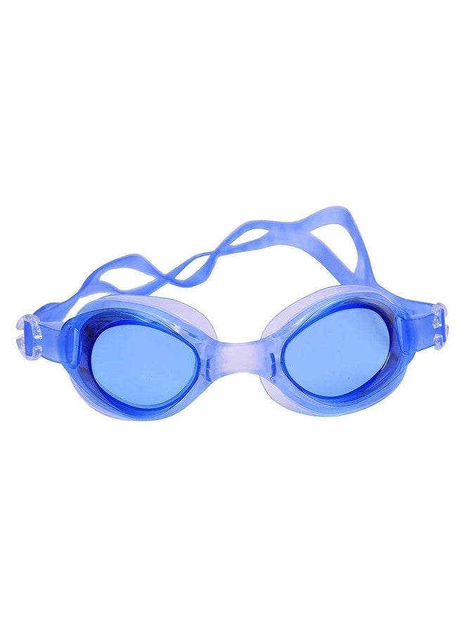 KORBAX Swimming Goggles With UV And Anti Fog Protection Ideal For All Age Group, Fully Adjustable Premium Blue Swimming Goggle For Men, Women, Boys & Girls - Image 1