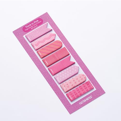 Factor Notes Sticky Notes (Think in Pink) - Image 2