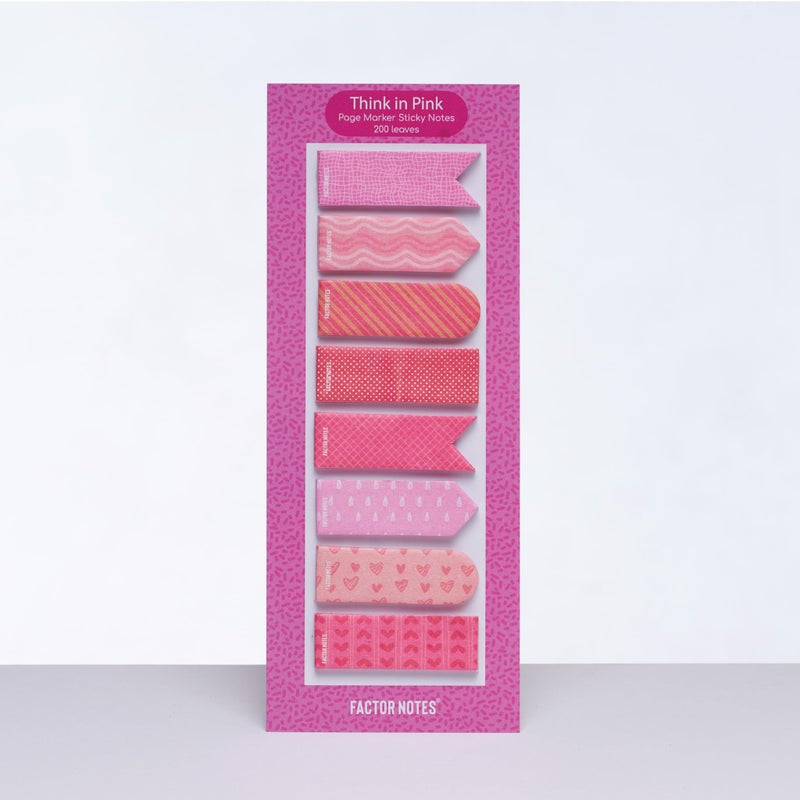 Factor Notes Sticky Notes (Think in Pink) - Image 4