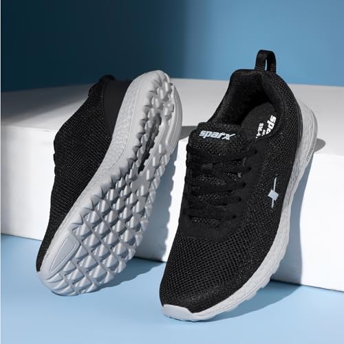 SPARX Sports Shoe SM-414 Black for Men - Image 2