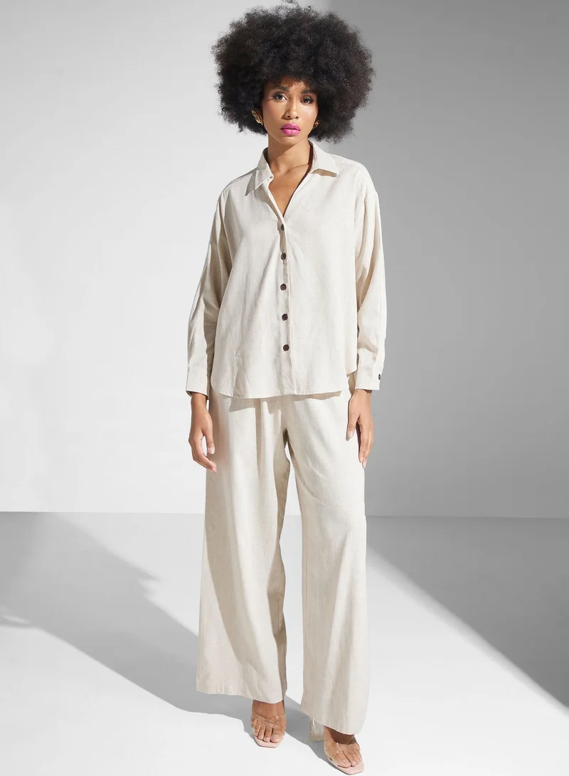 CHASE High Waist Pant & Shirt Set