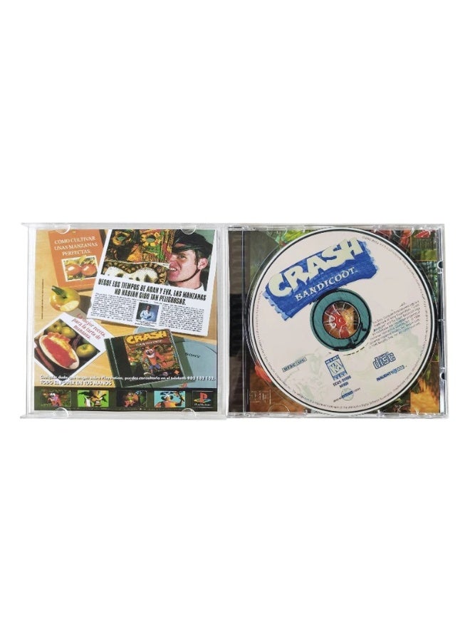 General Crash Bandicoot series with manual console game disc box with bonus disc retro classic optical drive direct reading adaptation version.  - Image 4