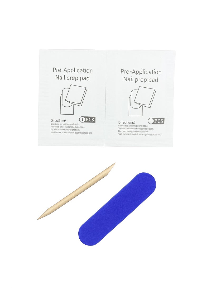 Abou Yousef Style Cat Eyes Gel nail 15PCS with double face - Image 3