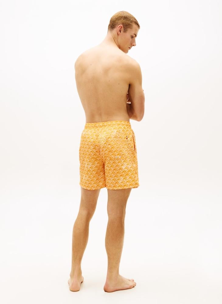 TOMMY HILFIGER Print Mid Length Swim Shorts - Image 2