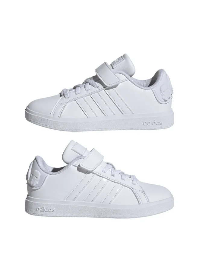 اديداس Adidas Star Wars Grand Court 2.0 El C White Sportswear Shoes For Kids 10K