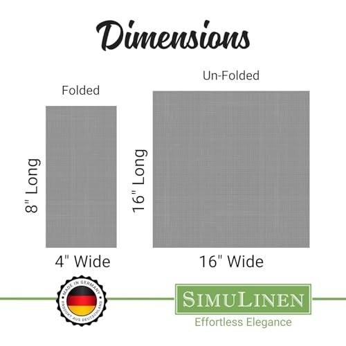 SimuLinen Blush Pink Linen Feel Disposable Dinner Napkins - Cloth-Like Kosher Napkins for Celebrations, Weddings, and Showers, 16"x16", Box of 50 - Image 5
