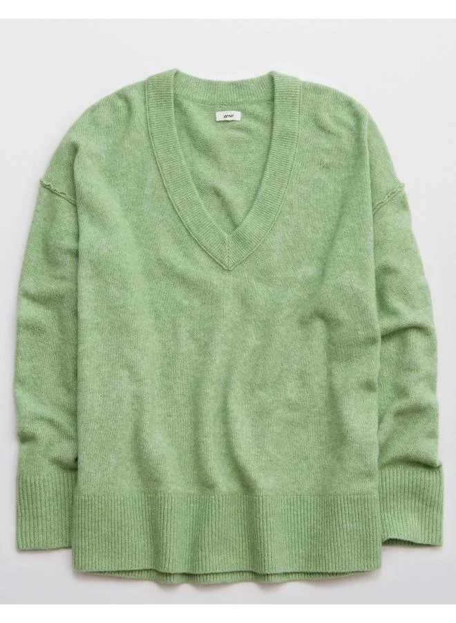 Aerie Aerie Unreal V Neck Sweater