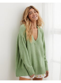 Aerie Unreal V Neck Sweater - pzsku/ZC5918CBB7B8468FA2B8CZ/45/_/1734642201/95201604-7eab-4135-8a36-2dfda6797a30