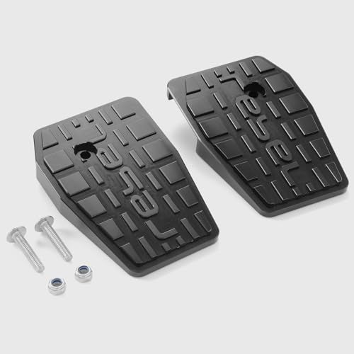 WOOGA Motorcycle Footpeg Aluminum Front Rider Floorboards Foot Pegs Footboard Accessory Kit fit for Ho&n&da Rebel 250 Rebel CMX 500 Rebel 300 CMX 250 CMX 500 CMX 300 Accessories 2017-2025 (Black) - Image 4