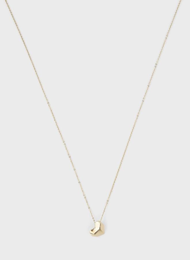 كالفن كلاين عقد مزين بحلية قلب - Image 2