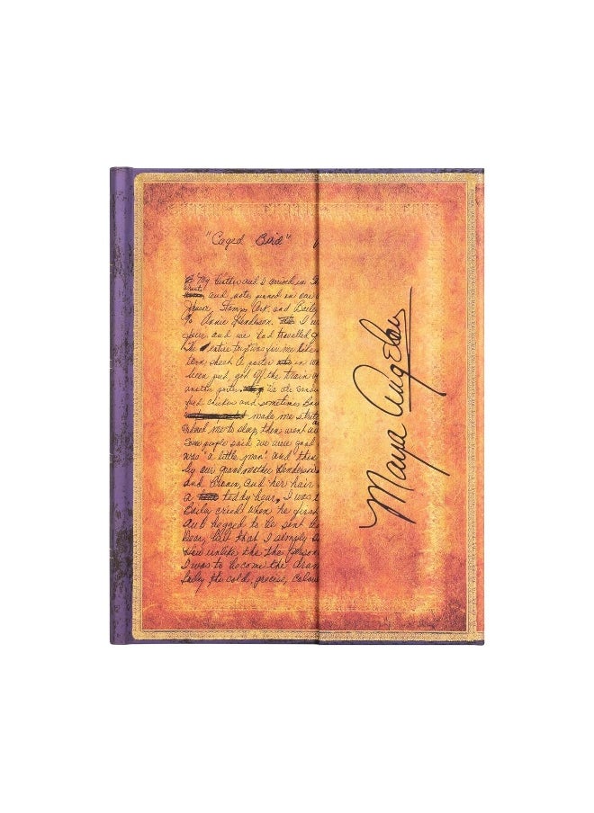 Angelou, I Know Why the Caged Bird Sings (Embellished Manuscripts Collection) Ultra Lined Hardcover Journal  - Image 1