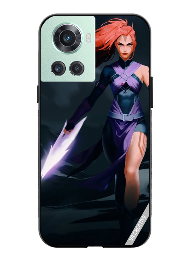 VR CREATIVE Protective Case Cover For OnePlus Ace Anti-Mage Lady Dota 2 Design Multicolour  - Image 1