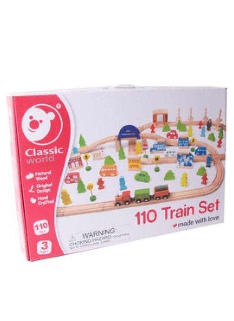 Classic World - Train Set - 110pcs - pzsku/ZC591F54625455E22D449Z/45/_/1728990105/a5da2769-e5aa-48b4-a544-8d81ff322bf0