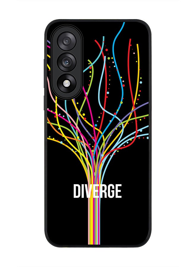 Stylizedd For OnePlus Nord 5 / Ace 5 Ultra Case,Slim fit Camera Protection, Shockproof Thin Phone cover  - Diverge (Black)