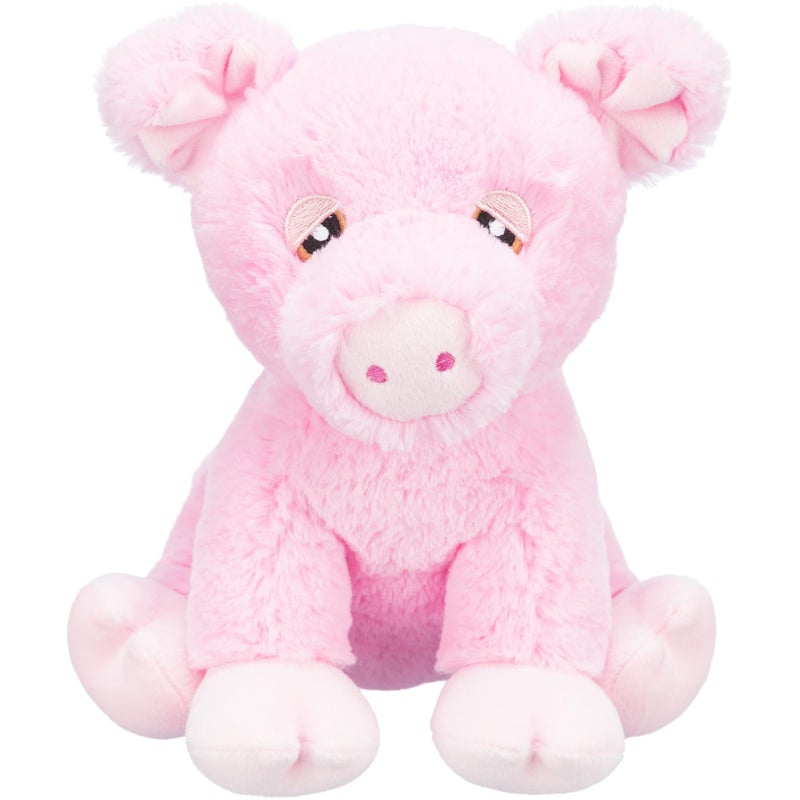 TRIXIE Be Eco Edison The Piggy Plush Dog Toy for All Dogs 95 Fun and Cuddly Squeaky Dog Toy 96 Recycle Material - Image 2