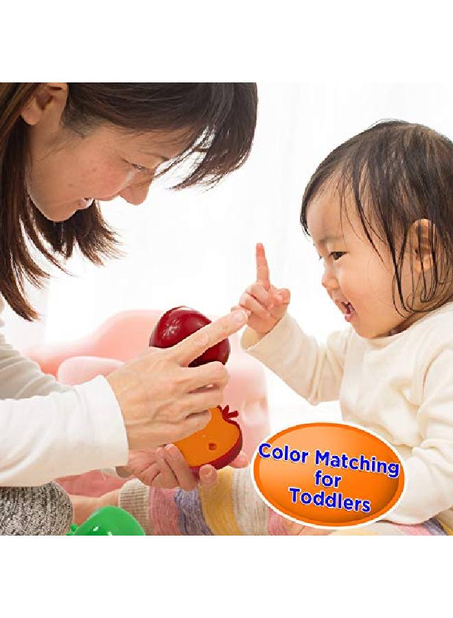 Skoolzy ألعاب عد الأطفال ألعاب STEM مصنع التفاح ألعاب تعليمية للأطفال بعمر 3 سنوات +، مهارات حركية دقيقة، فرز الألوان، ألعاب مونتيسوري للأطفال، هدايا عيد الفصح للأطفال، أنشطة تعليمية - Image 3