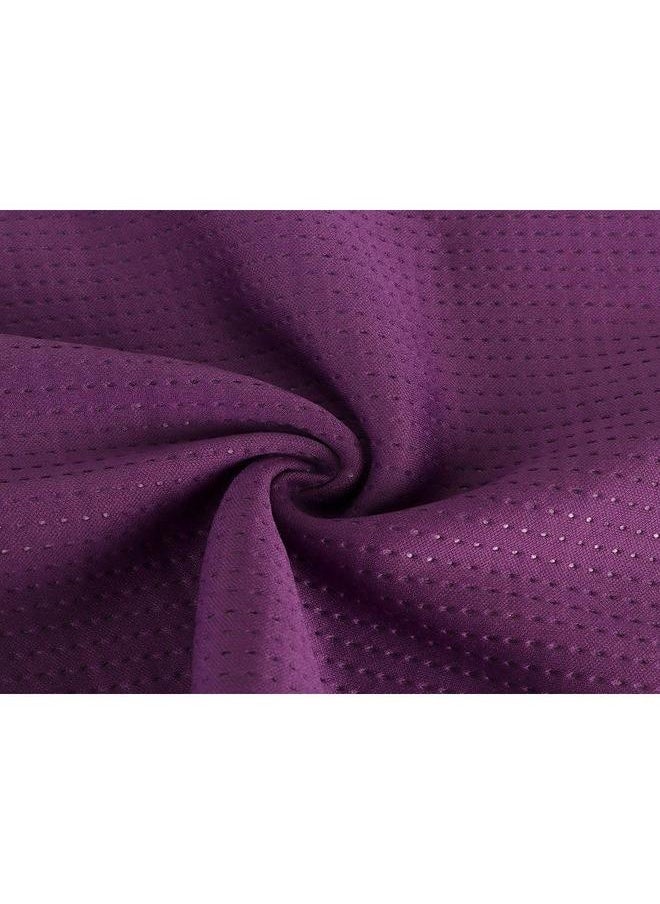 NIBEMINENT Reusable Spa Steam Massage Towel Washable Beauty Salon Bed Sheet for Skin Care 35 x 90cmPurple  - Image 1