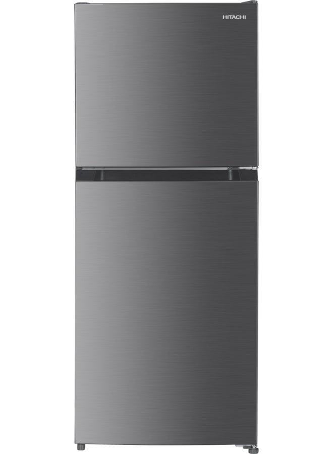 Hitachi 2-Door Top Freezer Refrigerator 181L (6.4 Cu.Ft.), Efficient Inverter Compressor, Reversible Door, Quick Freezing, Tempered Glass Shelves, Inox – HRTN5198MXSA 181 L HRTN5198MXSA grey - Image 5